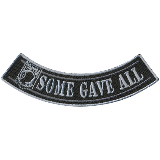 Some Gave All 4” X 1” Bottom Rocker Patch