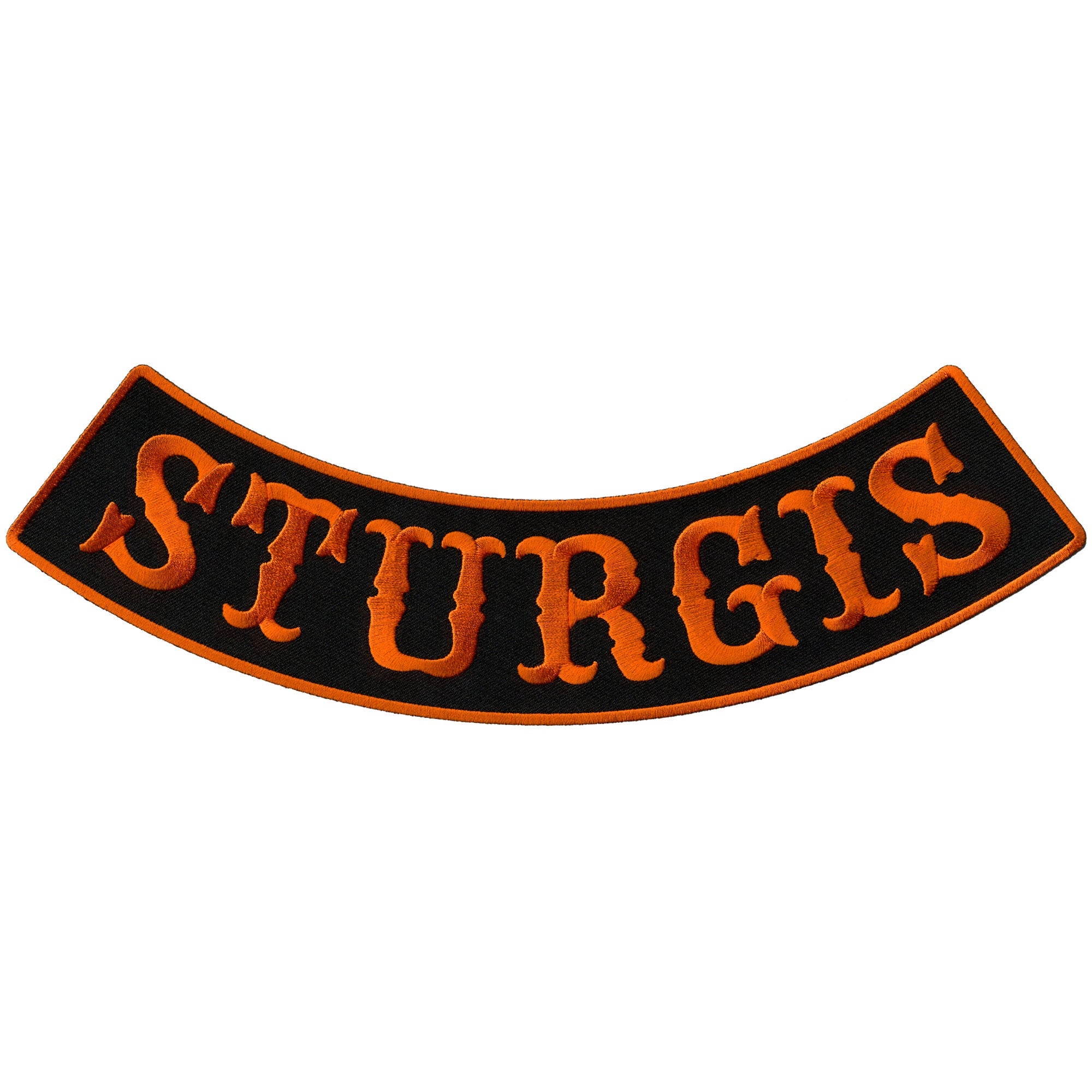 PPM5155 Sturgis 12” X 3” Bottom Rocker Patch