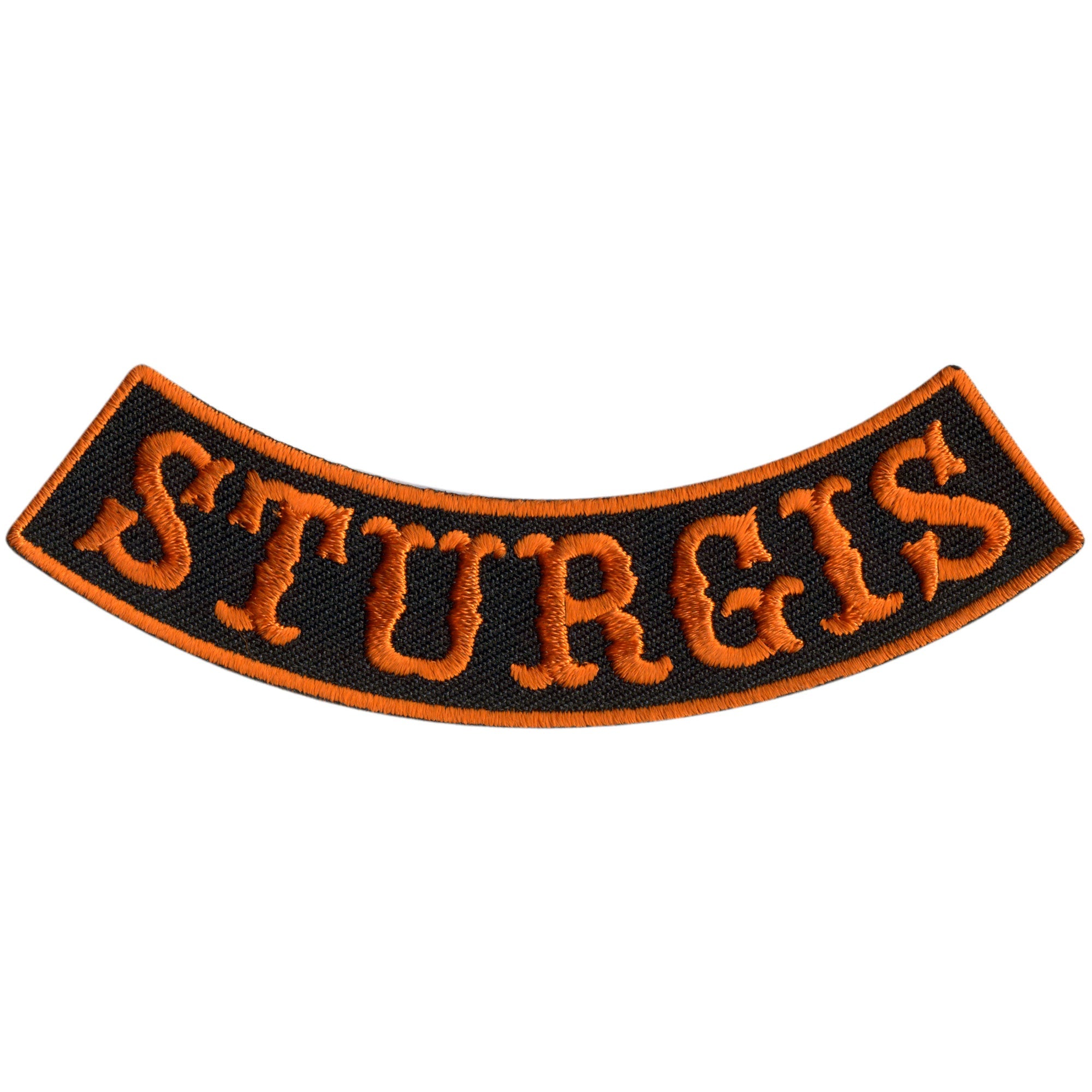 Sturgis 4” X 1” Bottom Rocker Patch