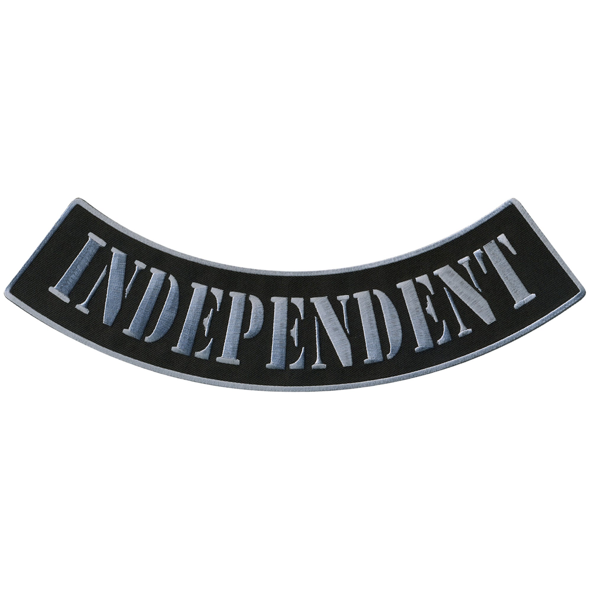 Independent 12” X 3” Bottom Rocker Patch