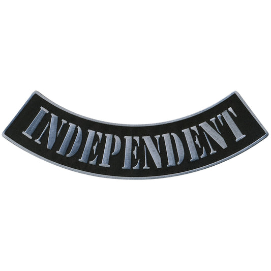 Independent 12” X 3” Bottom Rocker Patch