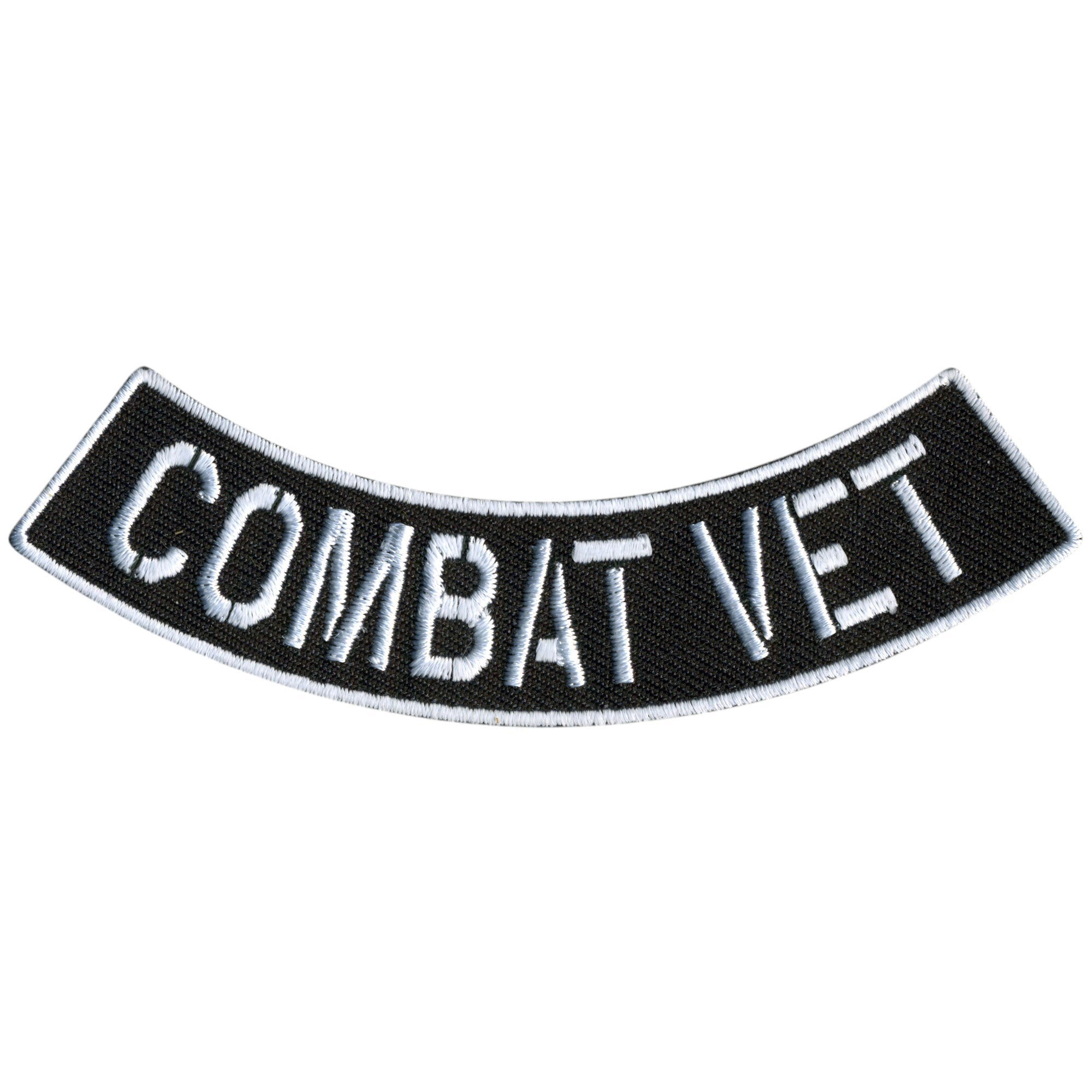 Combat Vet 4” X 1” Bottom Rocker Patch – winxwheels