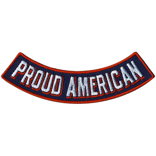 Proud American 4” X 1” Bottom Rocker Patch