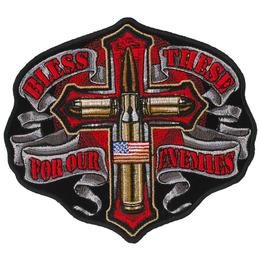 Bless These For Our Enemies 5" Patch