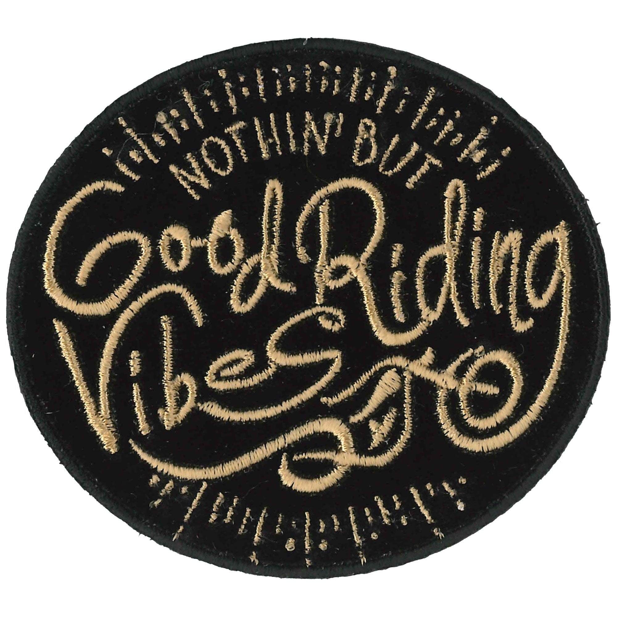 PPQ1110 Good Riding Vibes 3" Patch