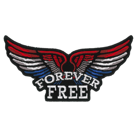 PPQ1490 Flag Wings 5'' Patch