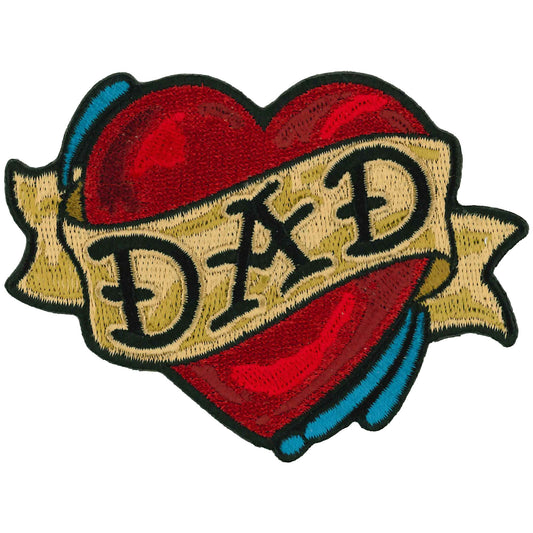 Patch Dad Heart 3.5"
