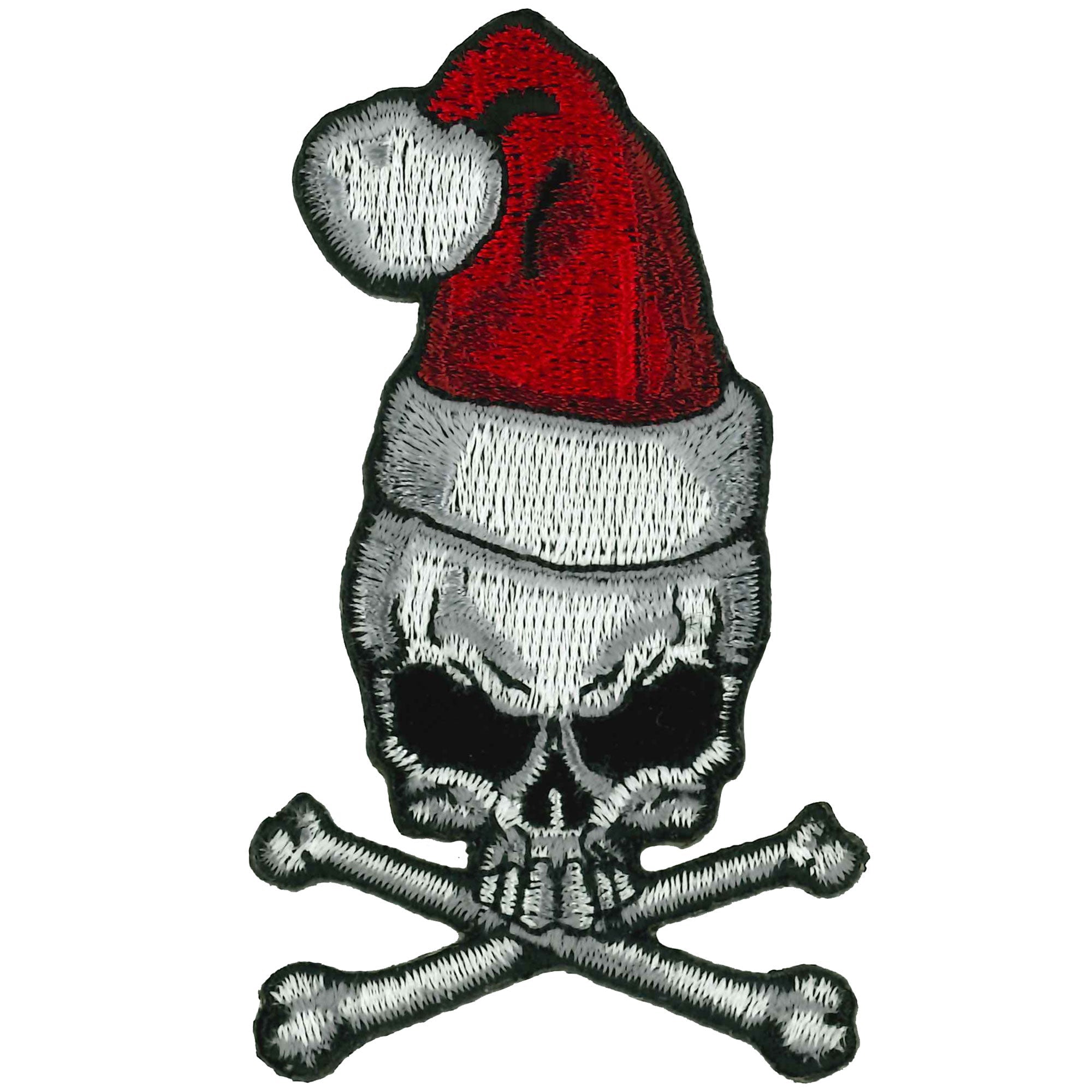 Santa Skull 3.25" Patch