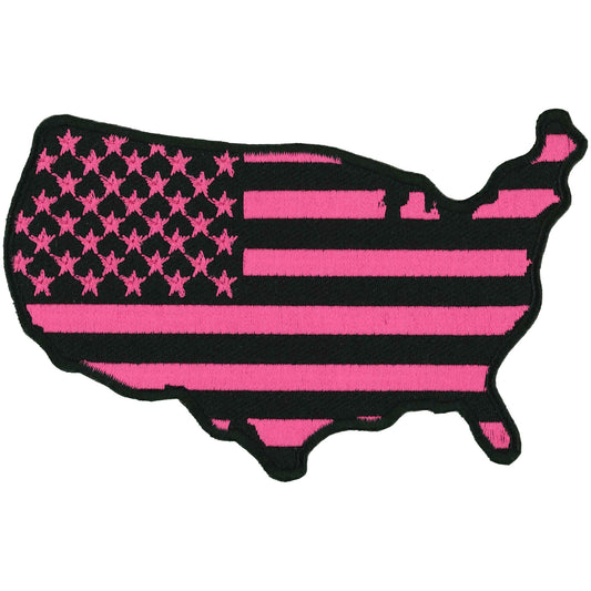 Pink Country Flag 4" Patch