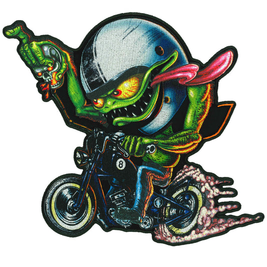 Monster Riding 9" Patch