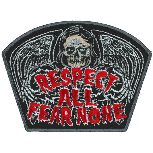 Respect All Fear None 4" Patch