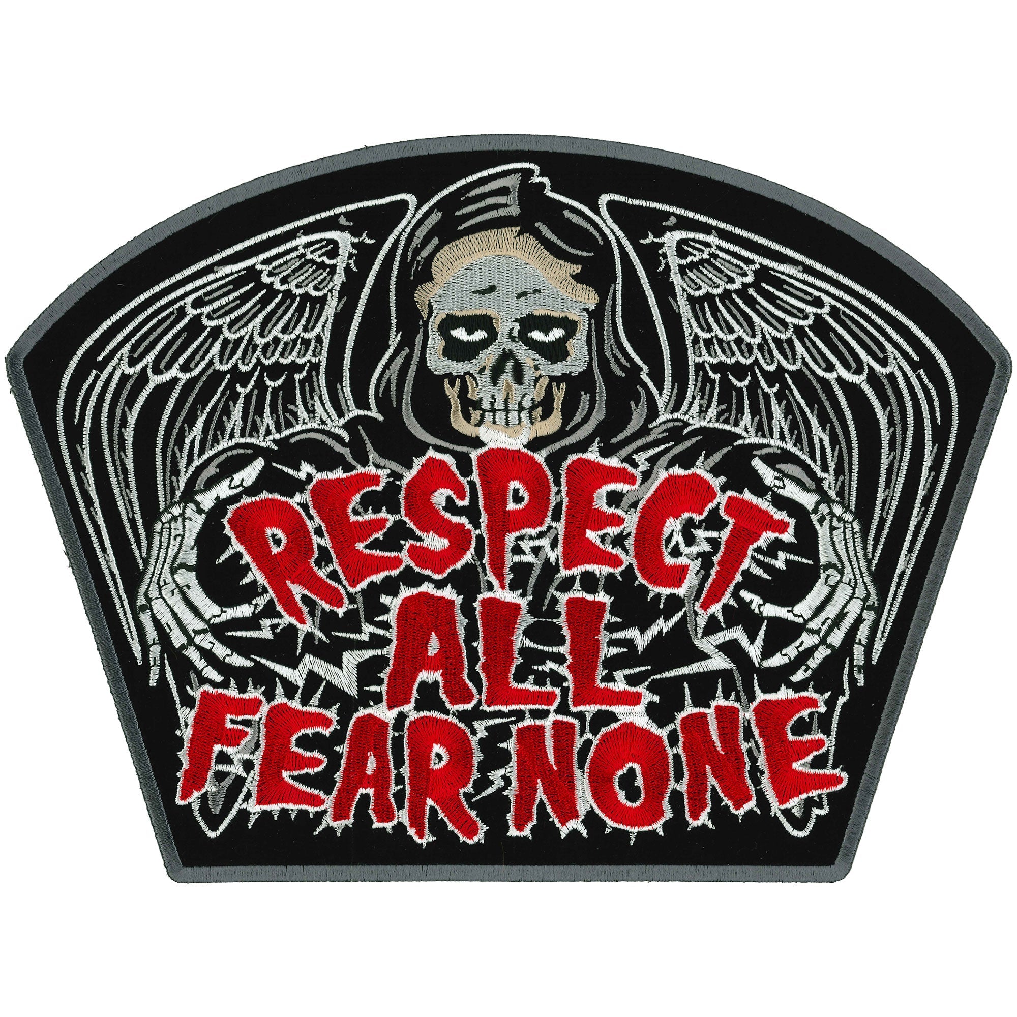 Respect All Fear None 10" Patch