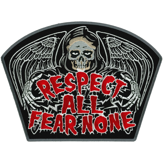 Respect All Fear None 10" Patch