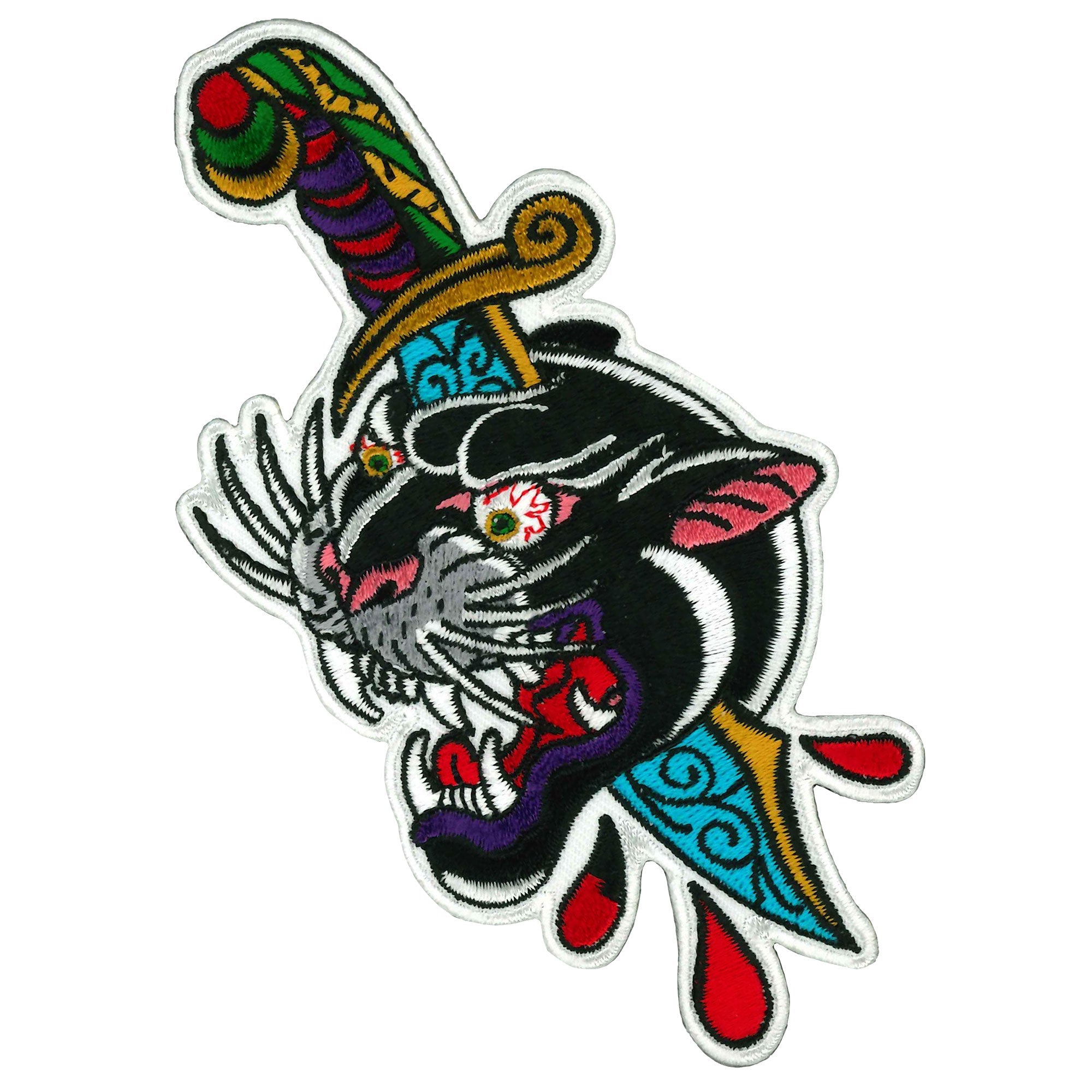 2.5"Panther Tattoo Patch