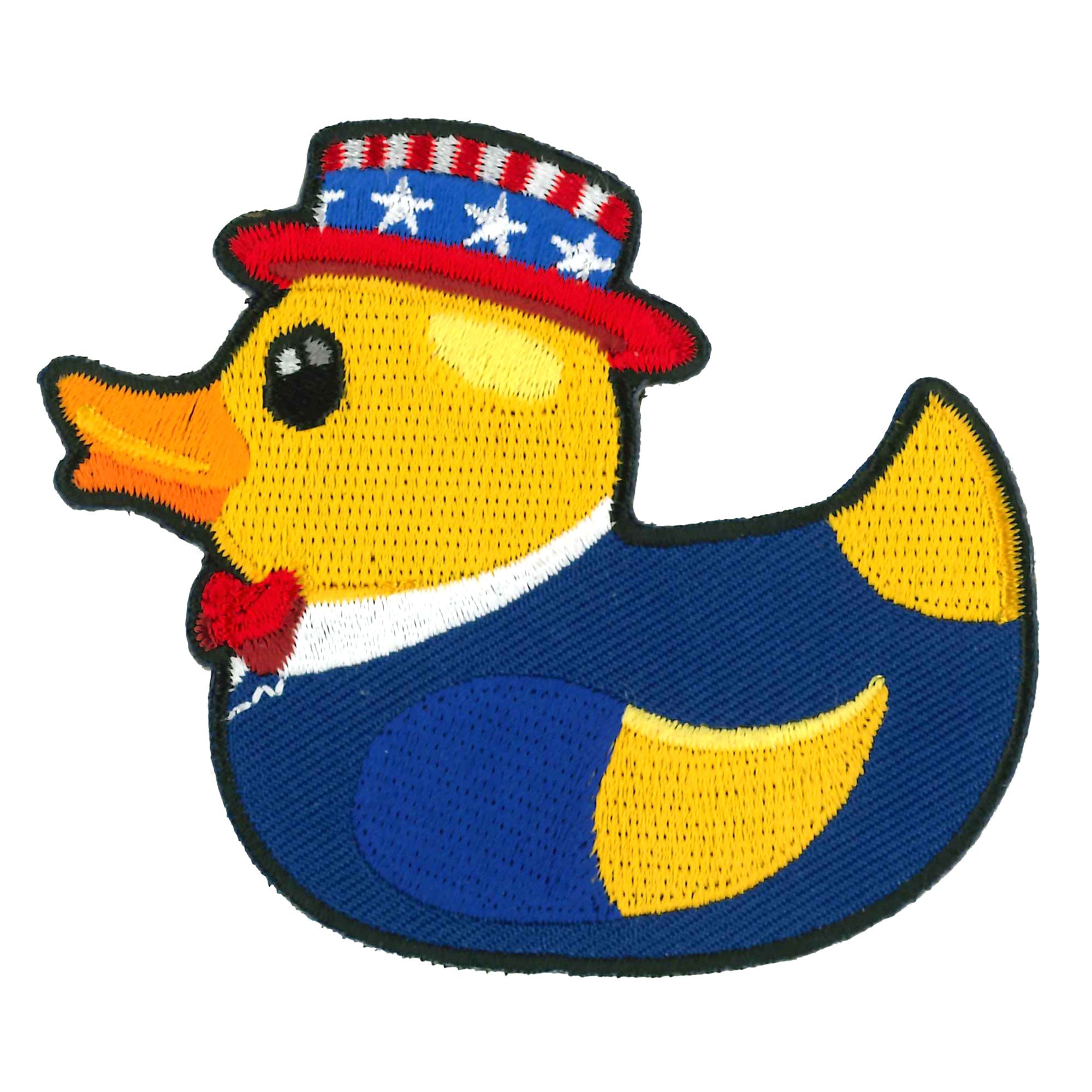 3" Patriotic Rubber Duck Patch