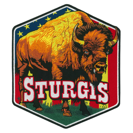 Sturgis Bison Americana 10" Patch PPQ2679