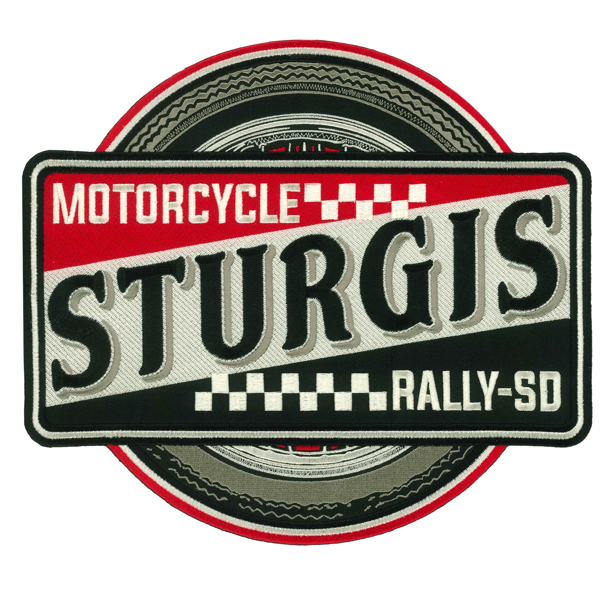 Sturgis Retro Logo 11" Patch PPQ2719