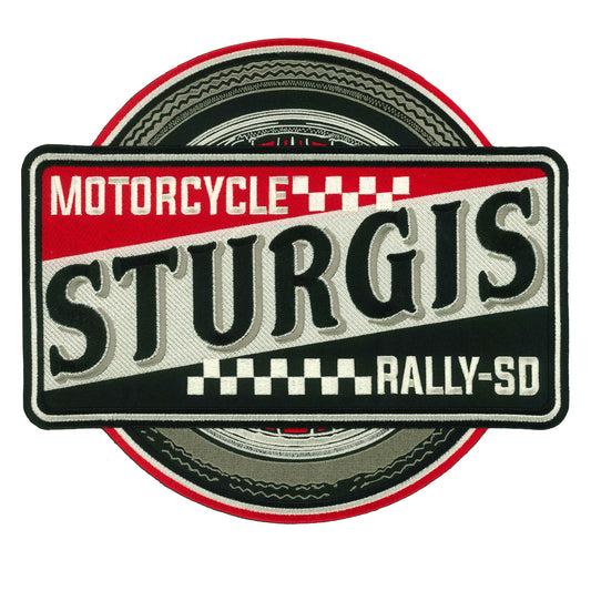 Sturgis Retro Logo 11" Patch PPQ2719