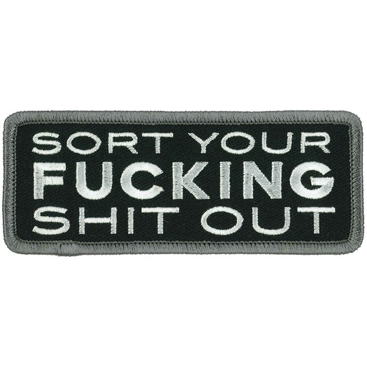 Sort Your Fucking Shit Out Patch
