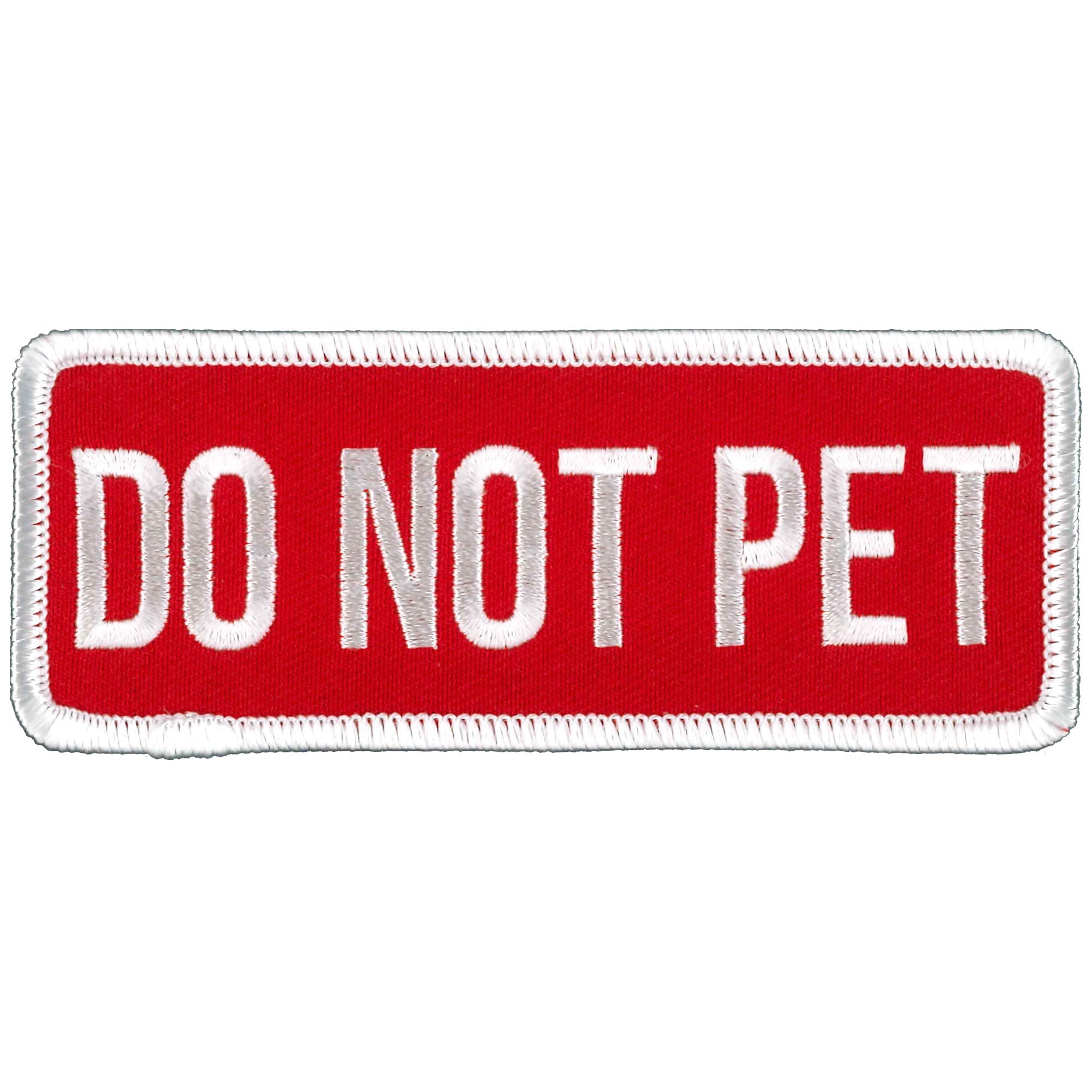 PPW1012 4 Inch Do Not Pet Patch