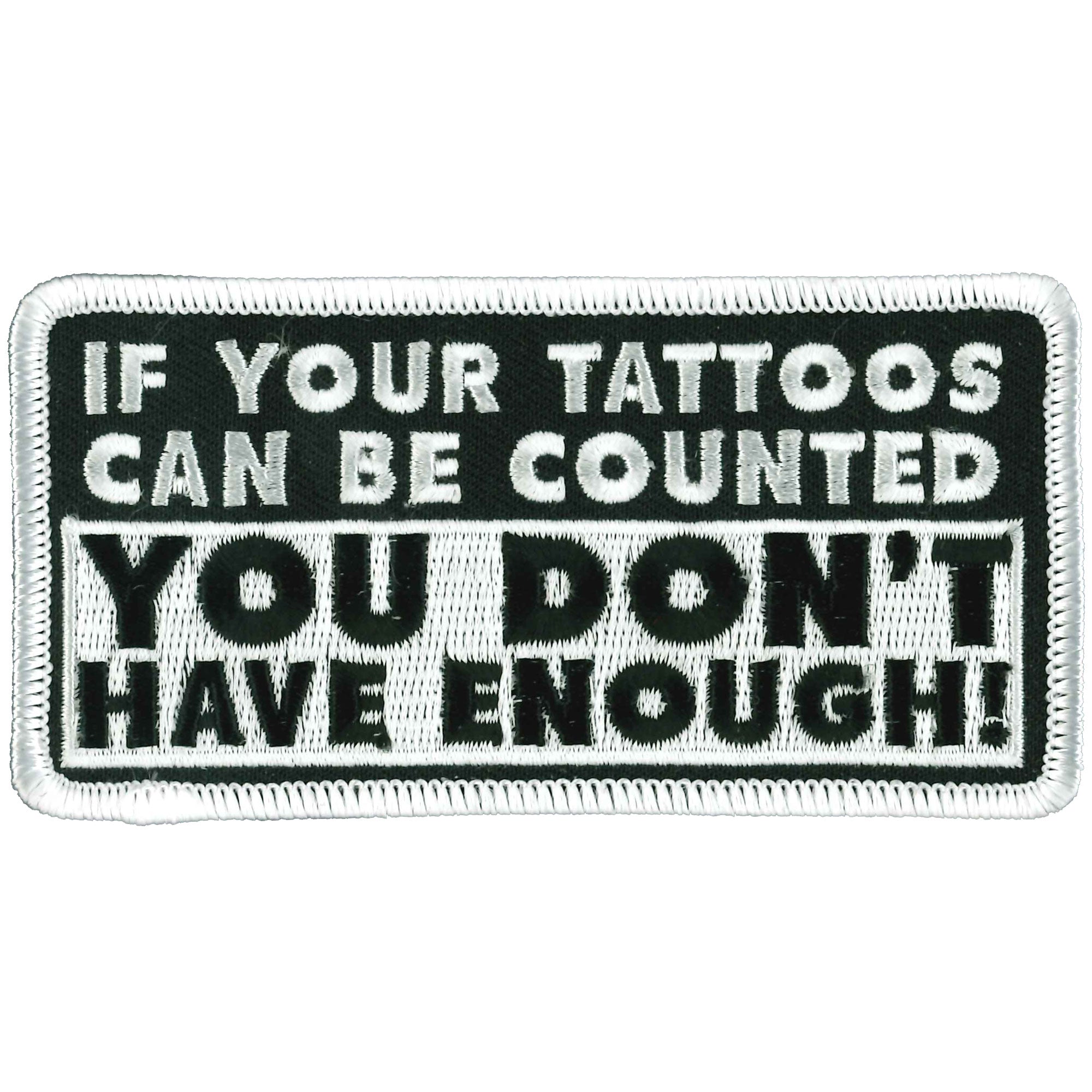 PPW1025 4 Inch Tattoos Counted Patch