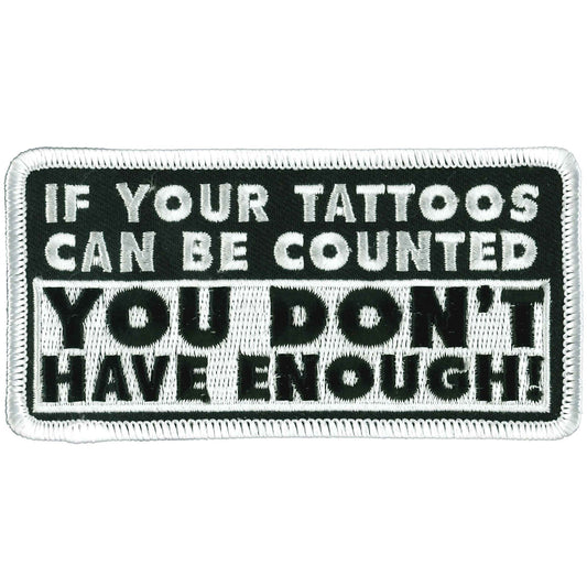 PPW1025 4 Inch Tattoos Counted Patch