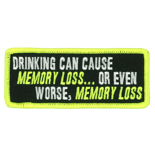 4" Drinking Memory Loss Patch