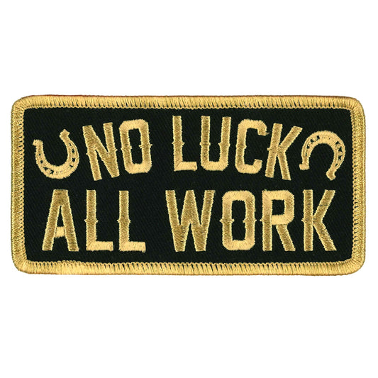 4" No Luck All Work Patch