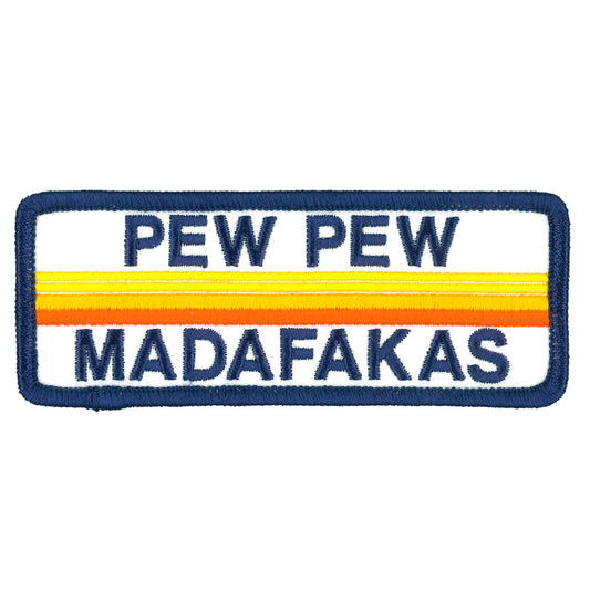 Pew Pew 4" Patch