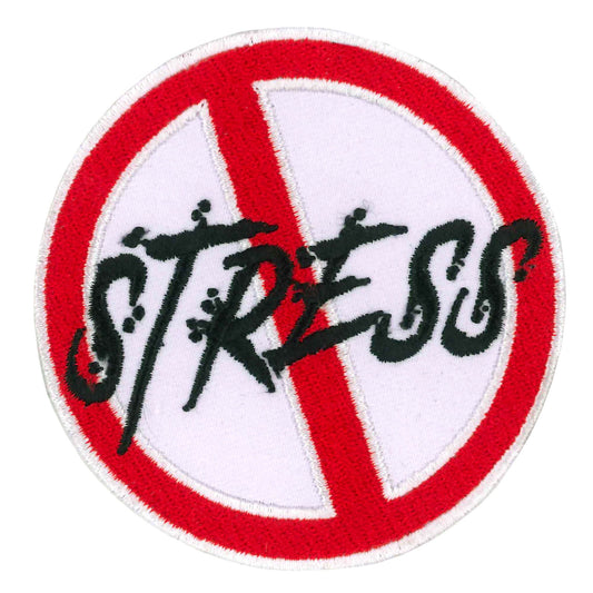 Stress Embroidered Patch PPW1256