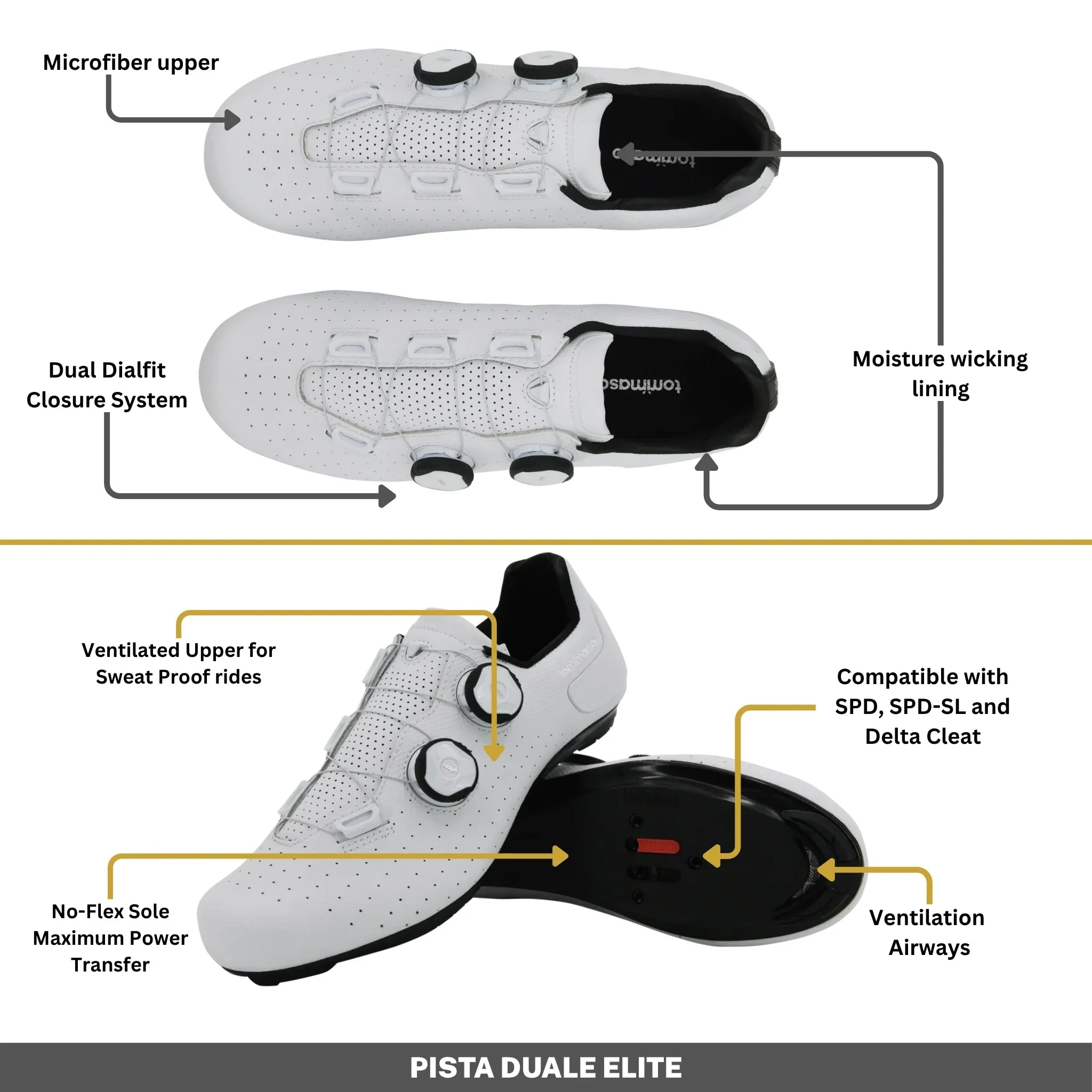 Tommaso Women's Pista Elite Duale