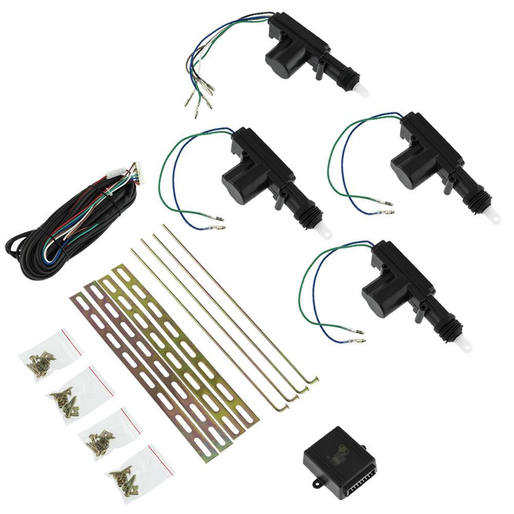Inx Lock Central Lock 4 Door System, One Master and Slave Control Module ...