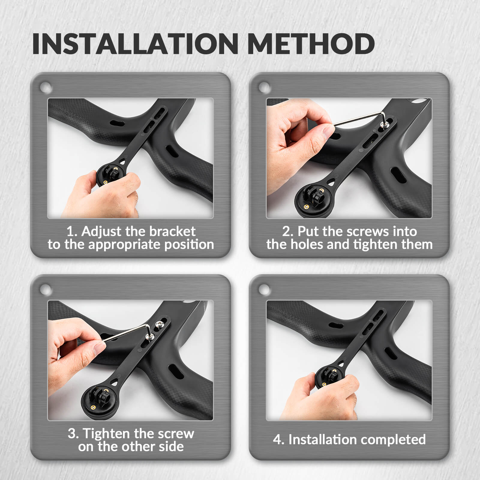 Bike Computer Mount Compatible with Sport Camera Adapter
