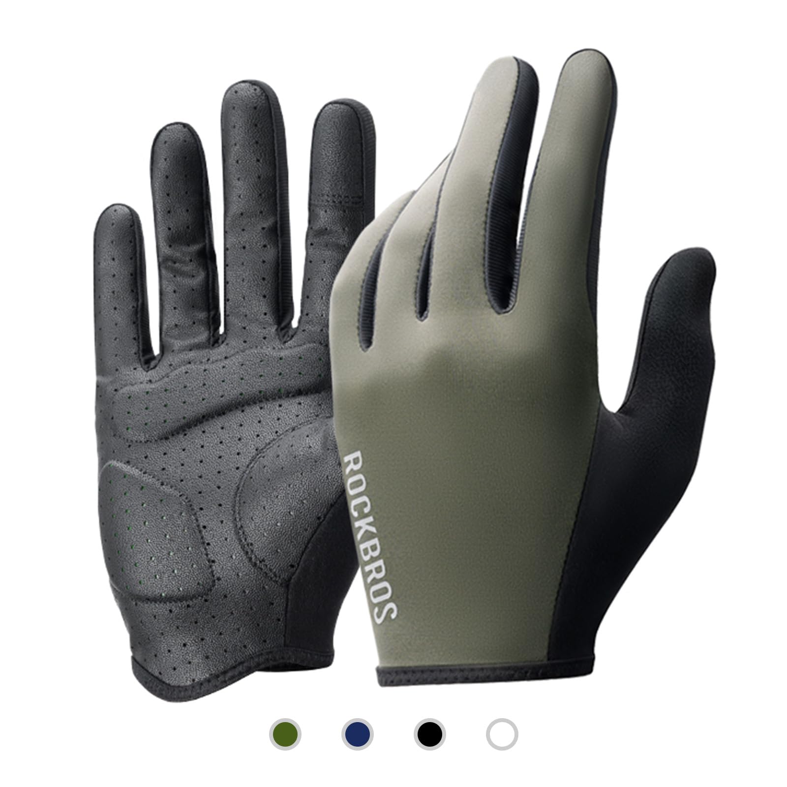 ROCKBROS Road-to-Sky Spring Summer Cycling Gloves Full Finger Touch Screen