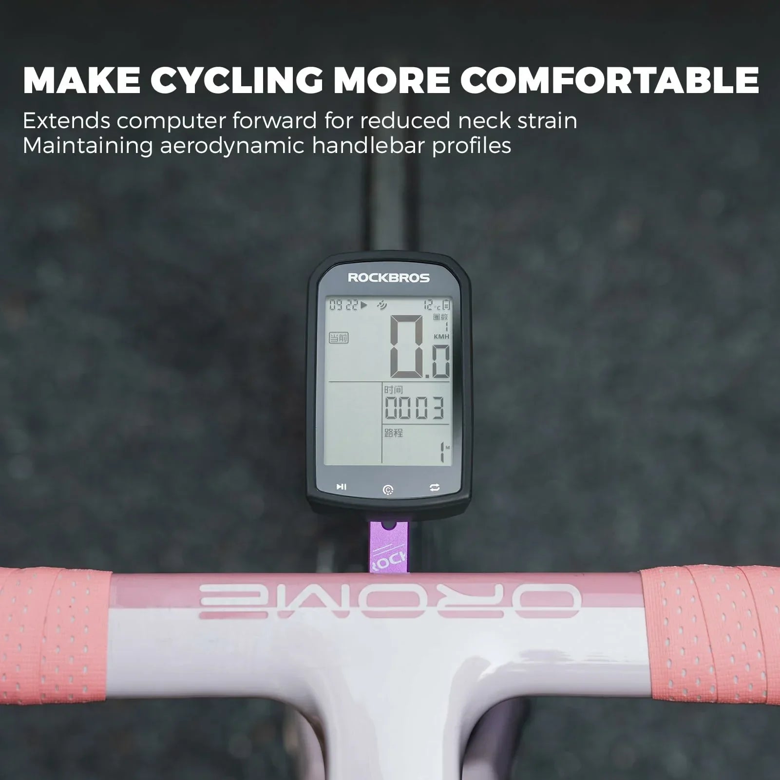 Bike Aluminum Computer Mount  compatible with Garmin, Wahoo, Bryton, and GoPro