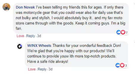 Winx RideReady Moto Pants Testimonial 4