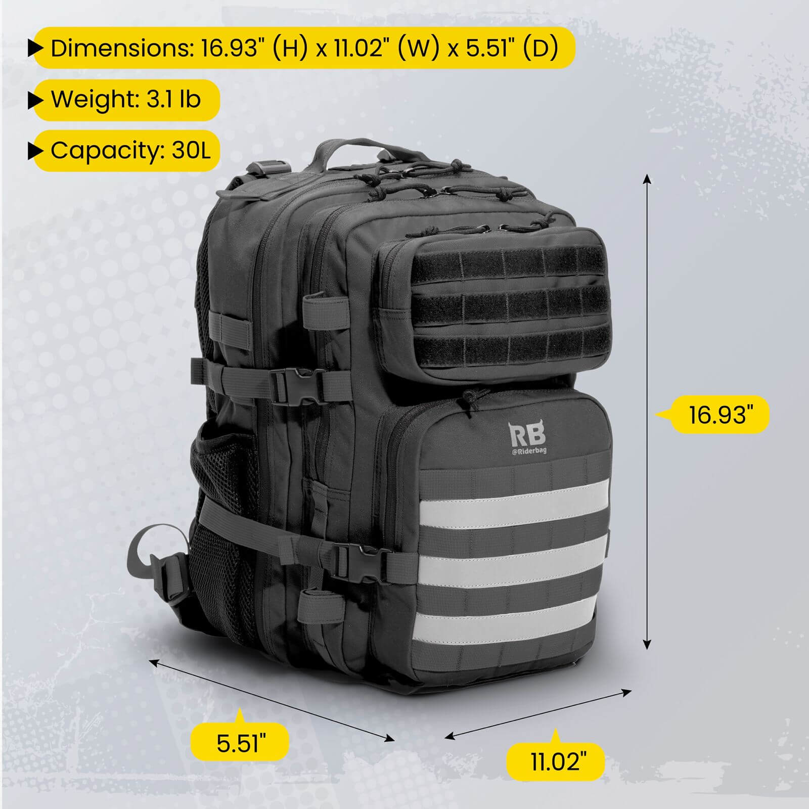 Riderbag Xtreme Tactical Backpack (30L)
