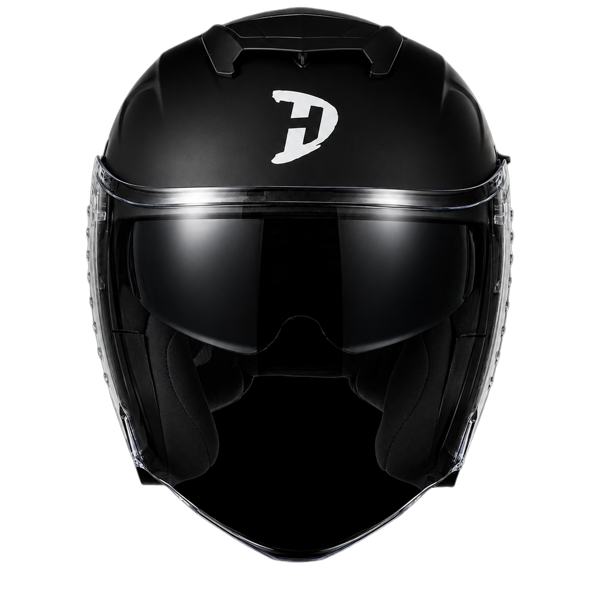 D.O.T. & ECE Daytona Spyder Jet- Dull Black