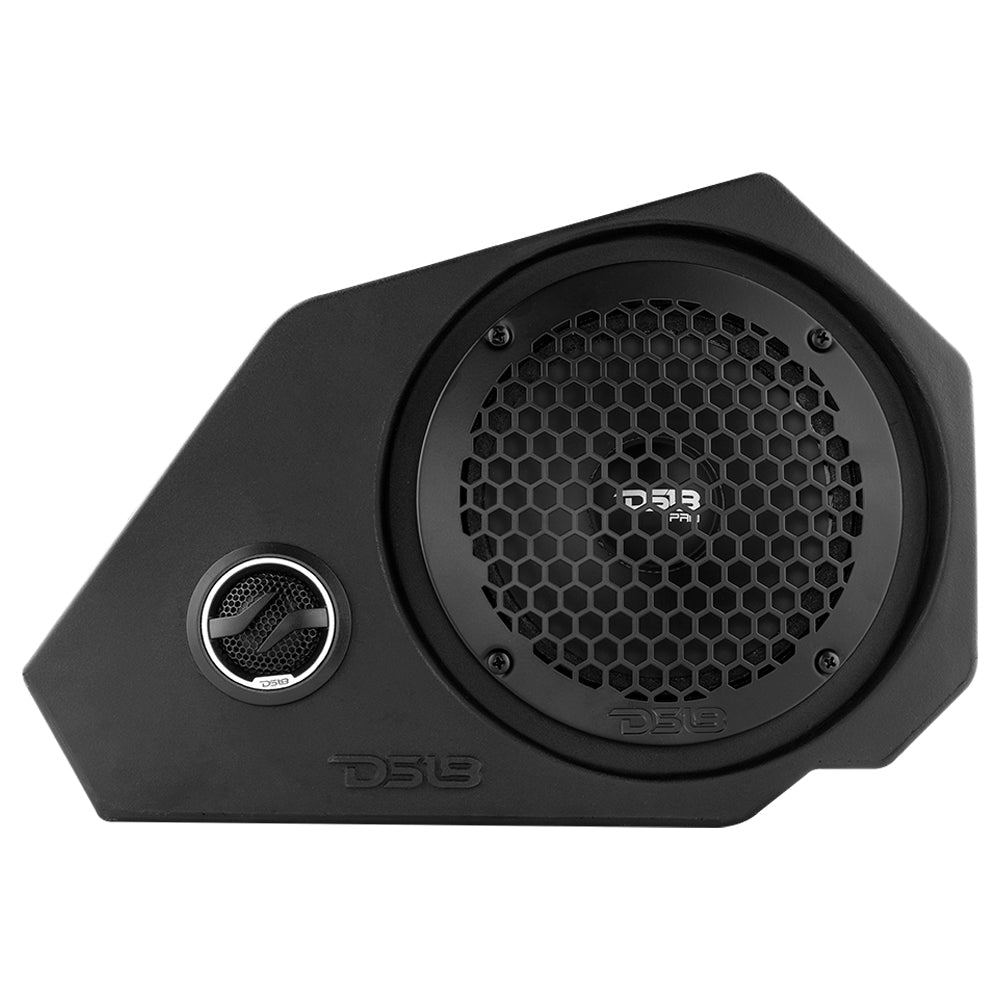 Polaris Slingshot Side Panel Enclosure Loaded | 2 x PRO-SM6,  2 x ZXI-T1 & 2 x PRO-GRILL6-MS/BK | 2015 - 2019