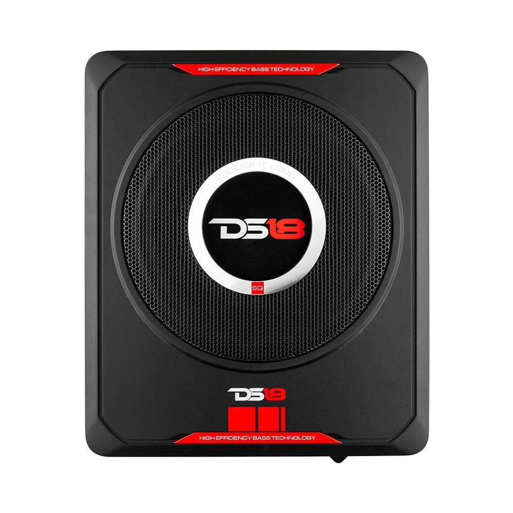 8" Amplified UnderSeat Subwoofer 300 Watts Rms