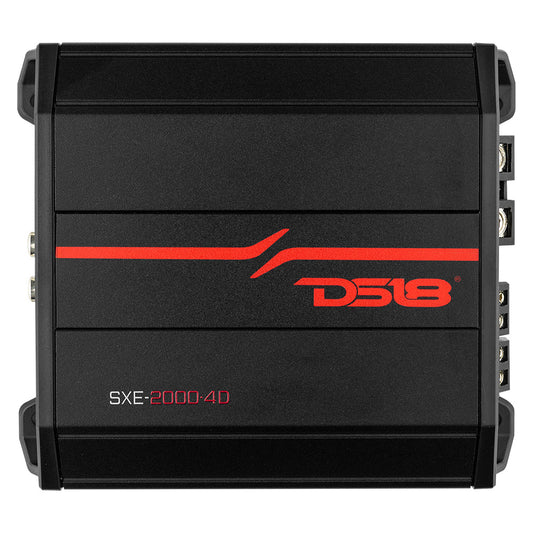 SXE Class D 4-Channel Amplifier 4 x 100 Watts RMS @ 4-Ohm 2000 Watts