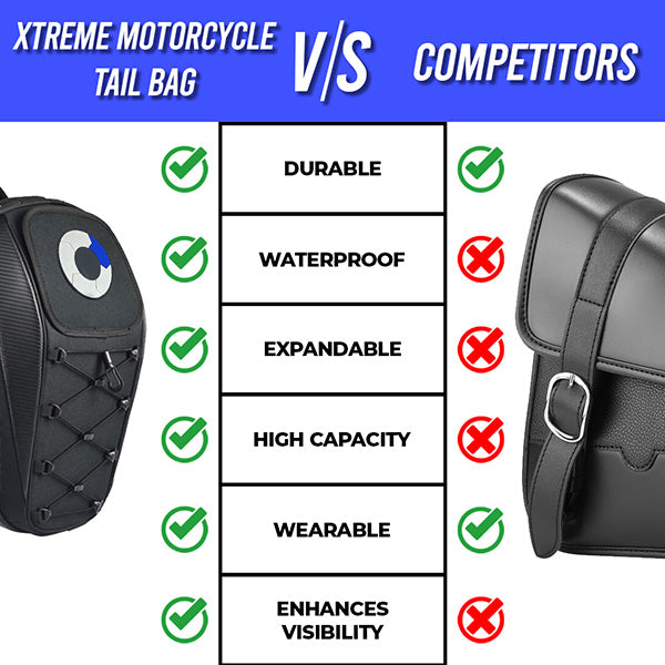 xtreme fahrradtasche Adventure Motorcycle TailBag
