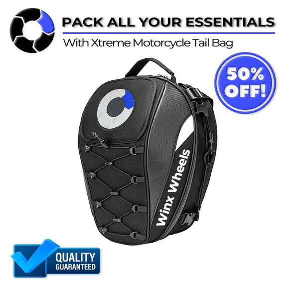 Motorcycle Tail Bag Waterproof | Back Seat Bag Motorcycle | Motorcycle  Helmets Bag - Bags & Luggage - Aliexpress