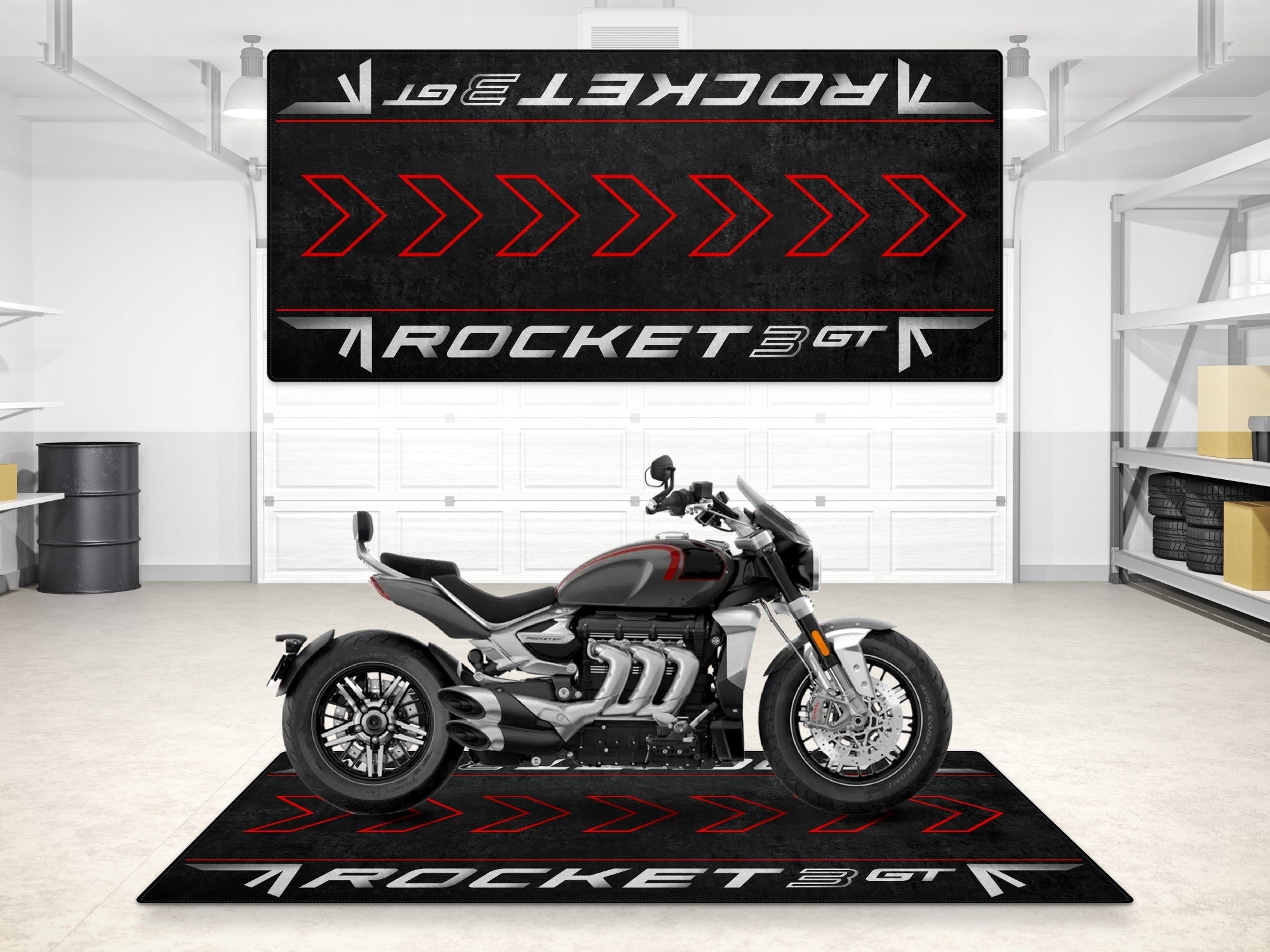 MPM Motorcycle Mat for Rocket 3 GT - MM7200