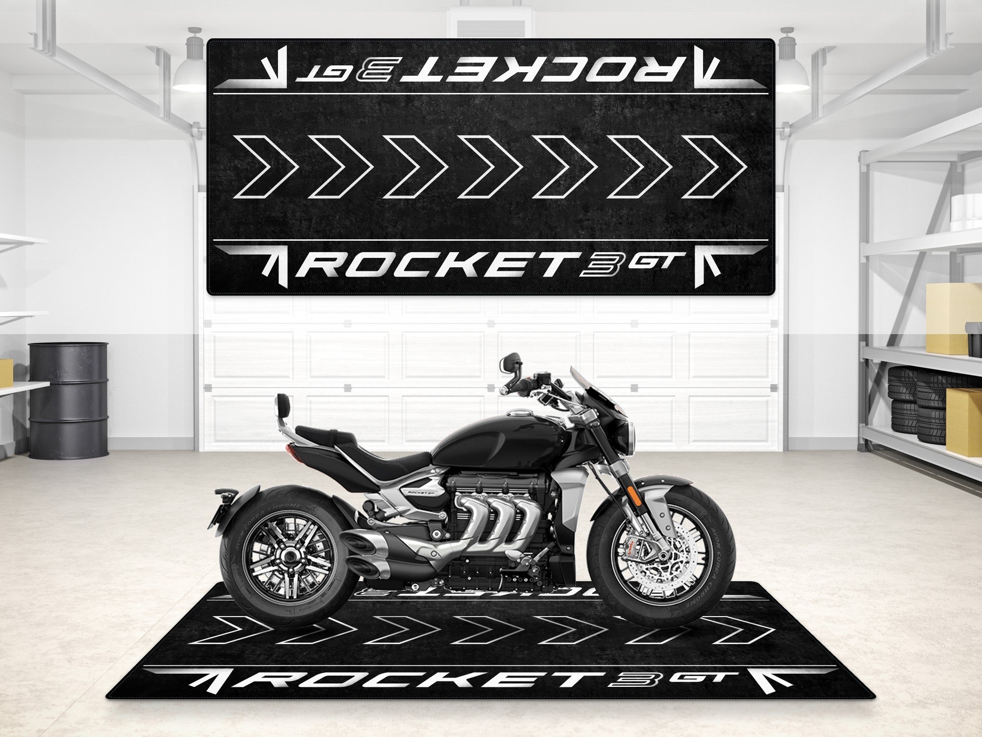 MPM Motorcycle Mat for Rocket 3 GT - MM7200