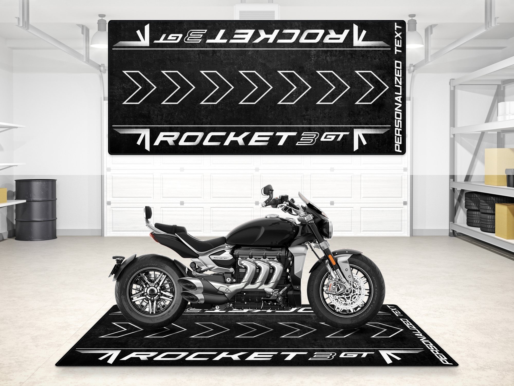 MPM Motorcycle Mat for Rocket 3 GT - MM7200