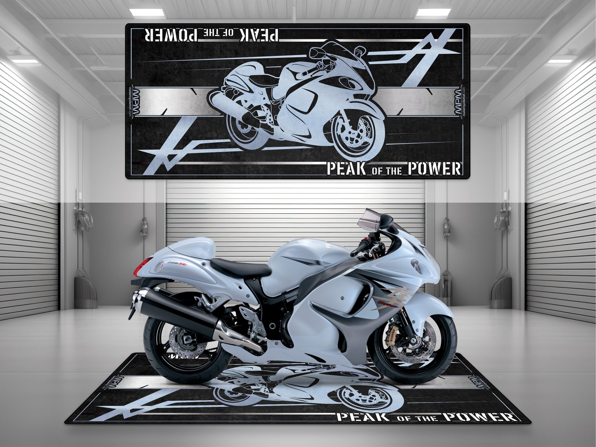 MPM Motorcycle Mat for Suzuki Hayabusa - U101