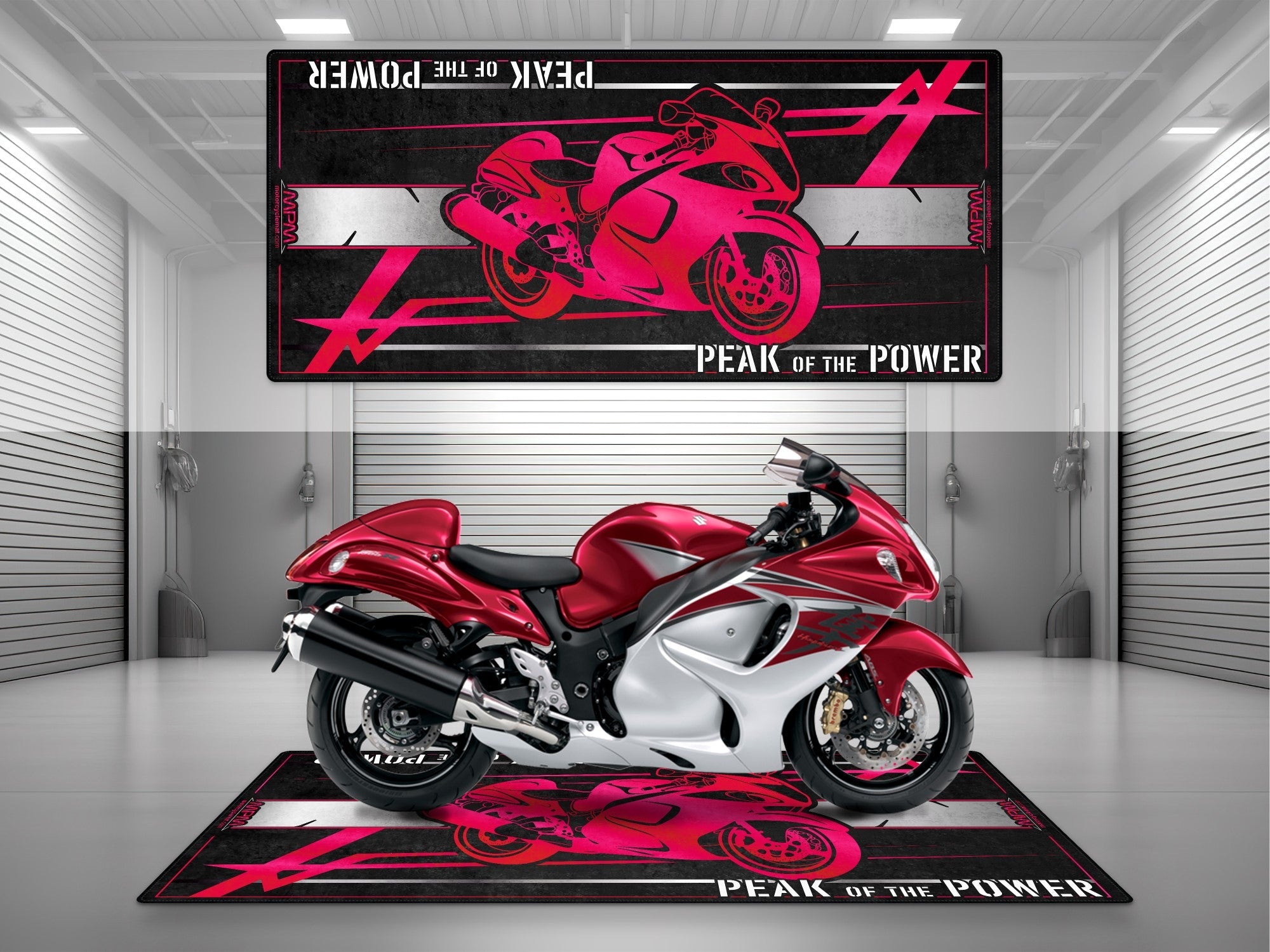 MPM Motorcycle Mat for Suzuki Hayabusa - U101