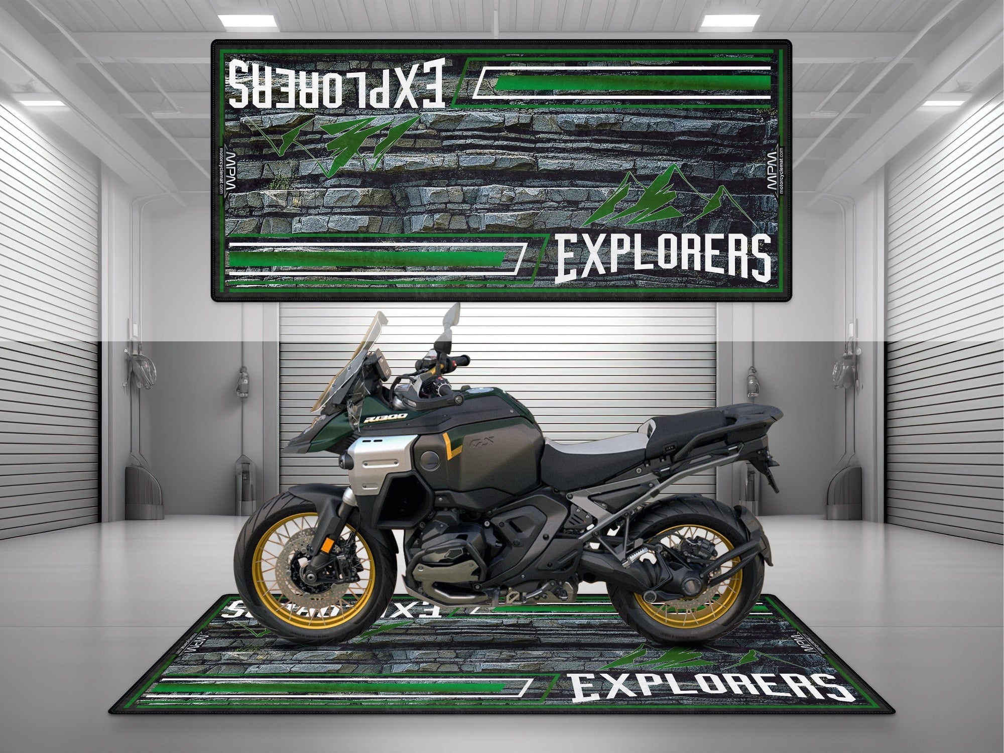 MPM Motorcycle Mat for BMW GS Series - U503