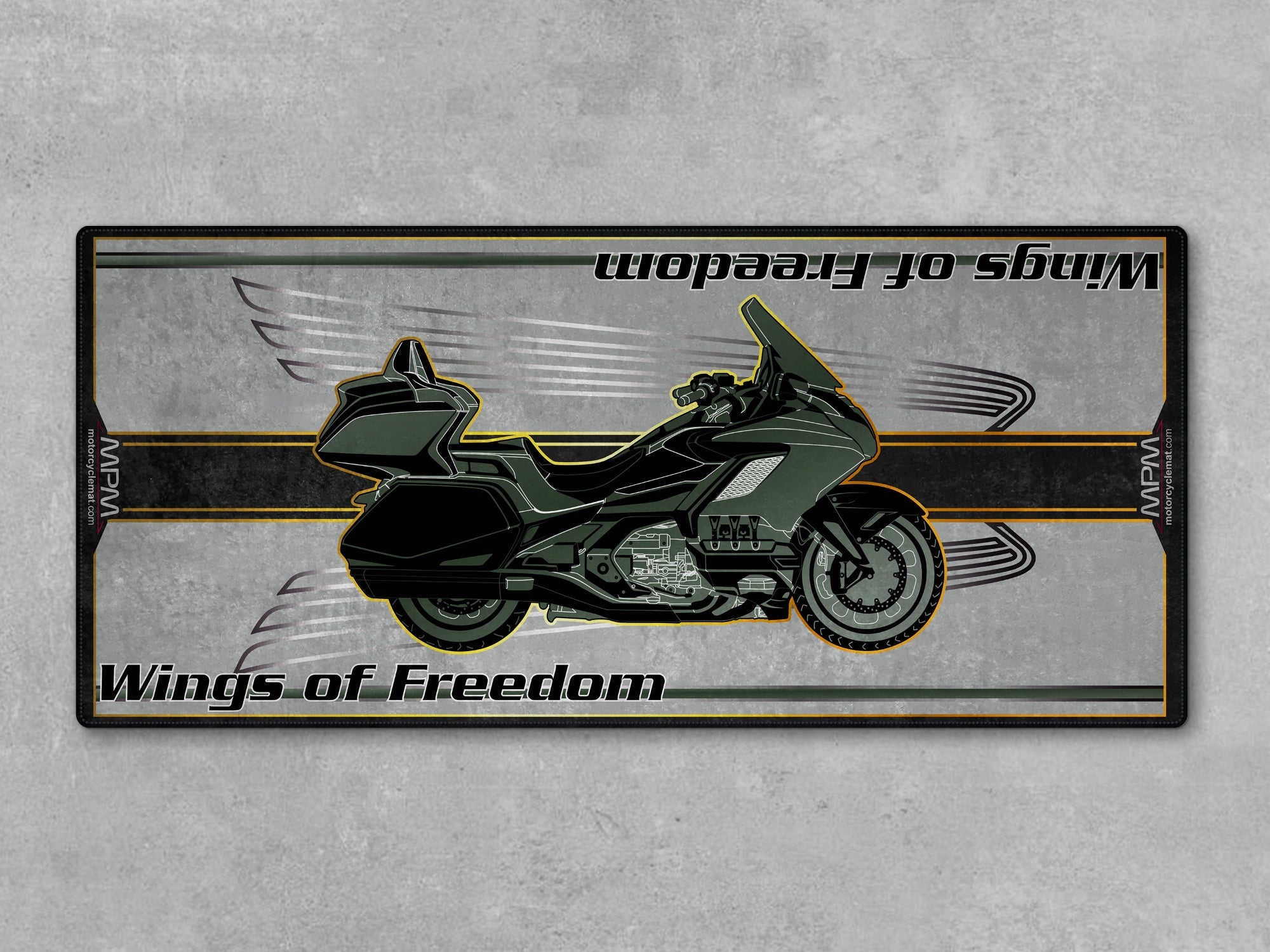 MPM Motorcycle Mat for Honda Goldwing - U901